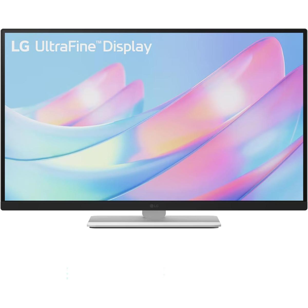 LG 27US550-W – 27” UHD 4K IPS Monitor with HDR10 & Ergonomic Stand White- Monitor