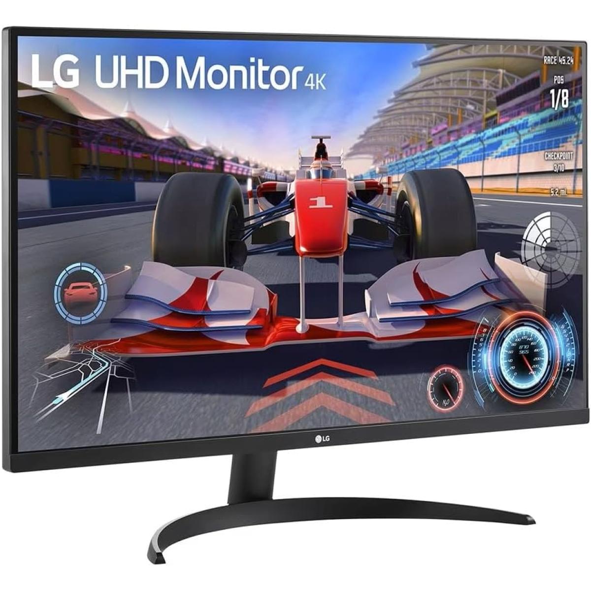 LG 32UR500-B 32” UHD 4K HDR monitor HDMI, Display Port, Speaker, Tilt Adjustable Stand – Monitor
