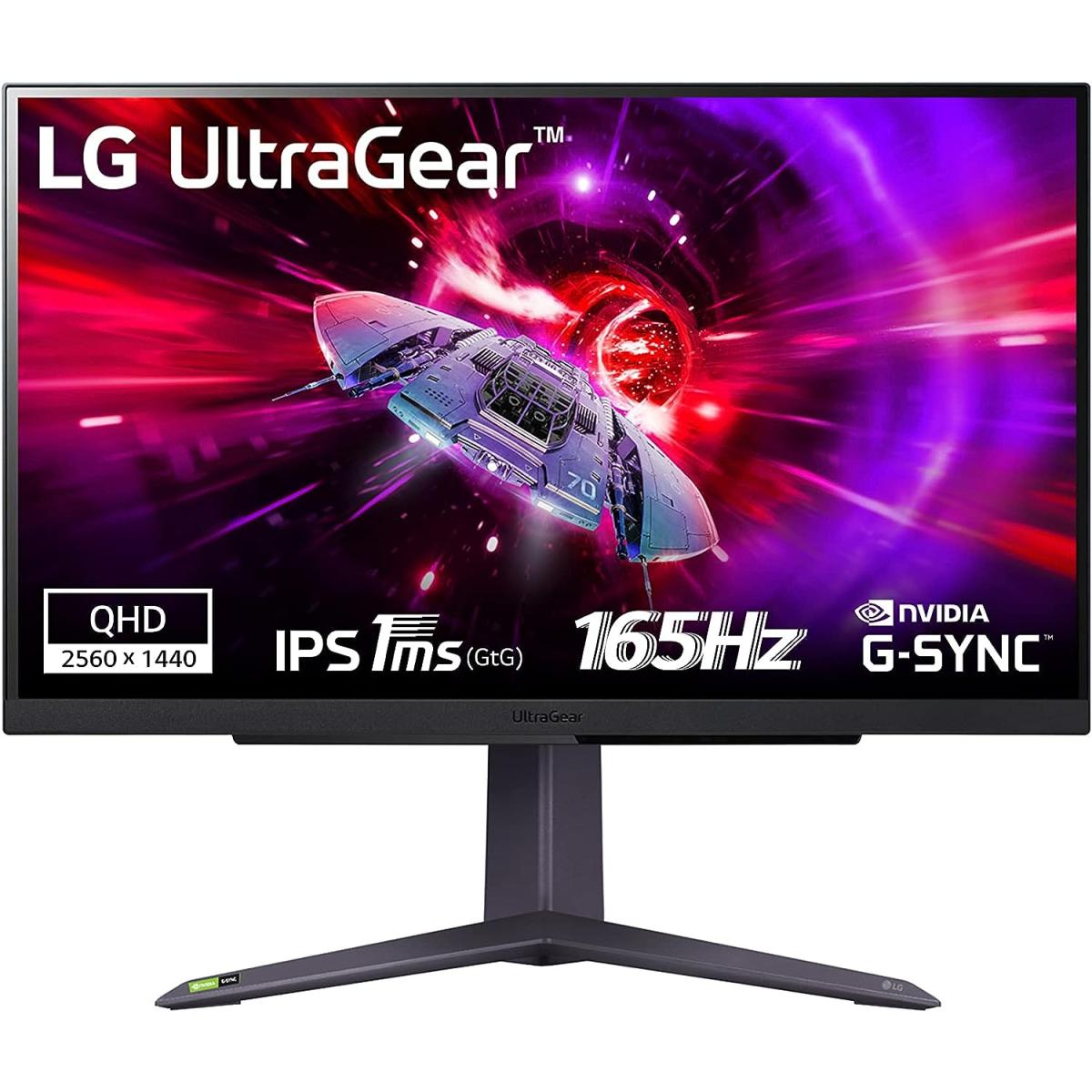 27 UltraGear QHD IPS 1ms 144Hz HDR Monitor with G-SYNC Compatibility