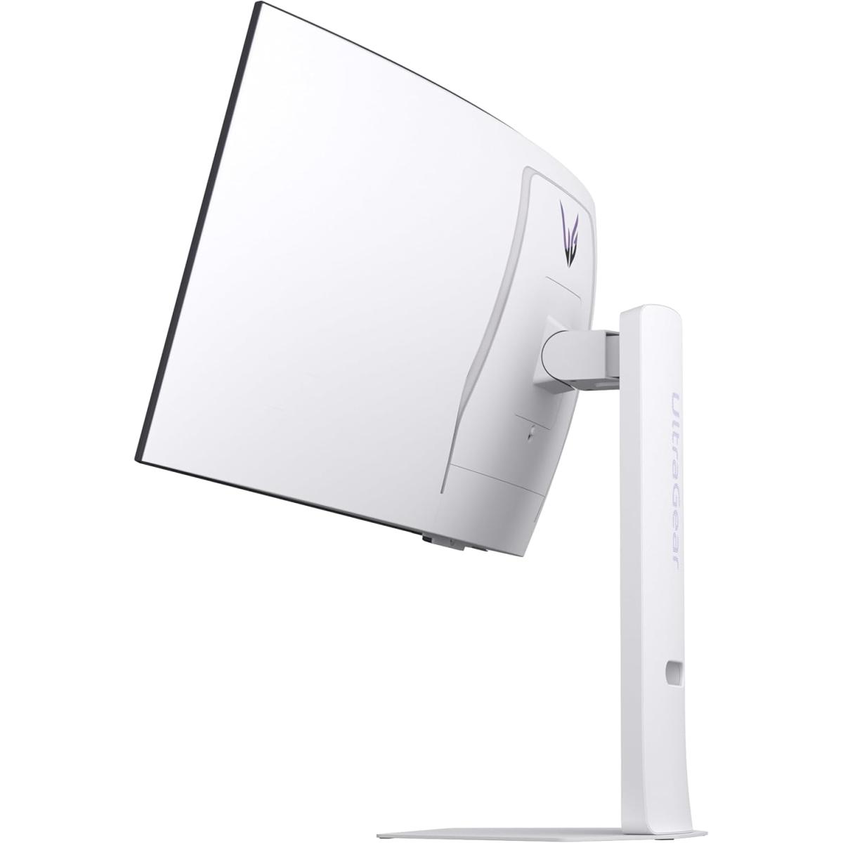 LG UltraGear 34GX90SA-W – 34” WQHD Curved OLED (240Hz) White- Gaming Monitor