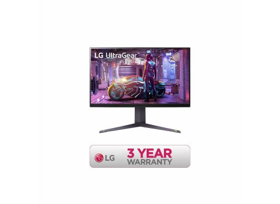 LG 32GQ850-B UltraGear™ QHD Gaming Monitor with 240Hz (O/C 260Hz) Refresh Rate- Gaming Monitor - 3 Years warranty