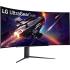 LG 45GR95QE-B Ultragear™ OLED Curved Gaming Monitor WQHD with 240Hz Refresh Rate 0.03ms Response Time