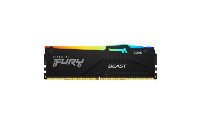 Kingston 16G 5600MT/s DDR5 CL40 DIMM FURY Beast RGB XMP