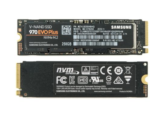 Samsung 970 EVO Plus NVMe M.2 SSD 250GB