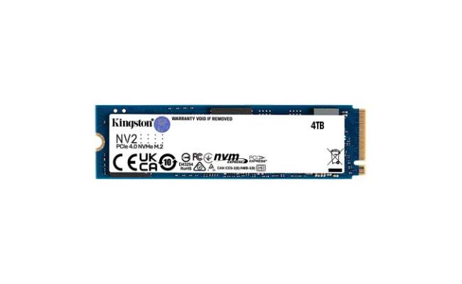 Kingston NV2 4TB PCIe 4.0 NVMe SSD