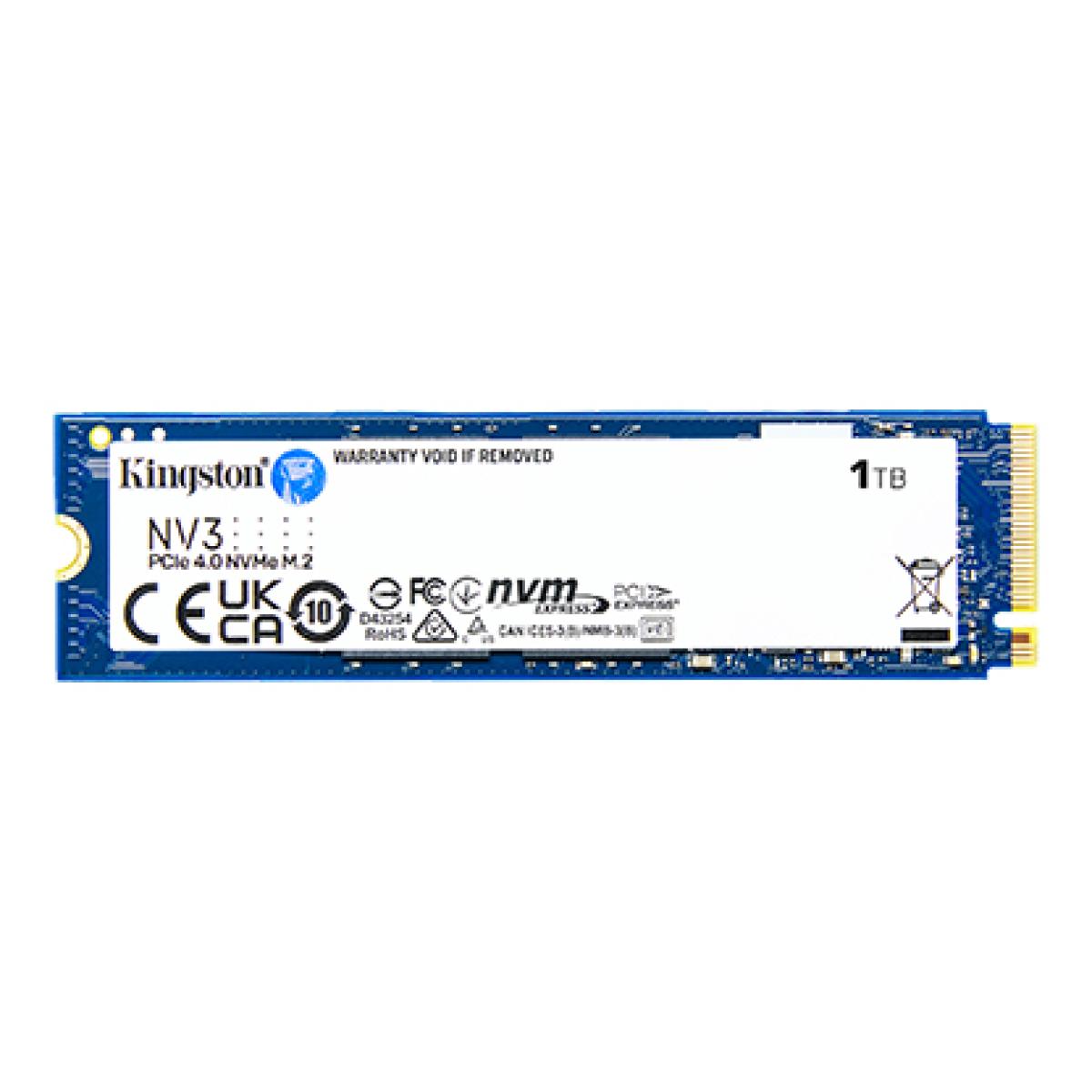 Kingston NV3 1TB PCIe 4.0 NVMe SSD