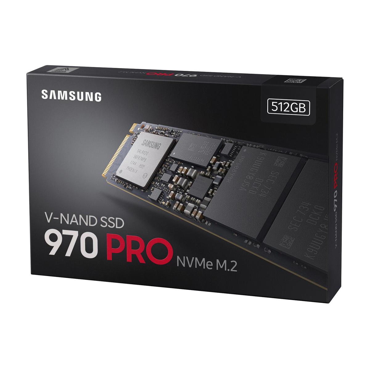 SAMSUNG 512GB 970 Pro  SSD M.2
