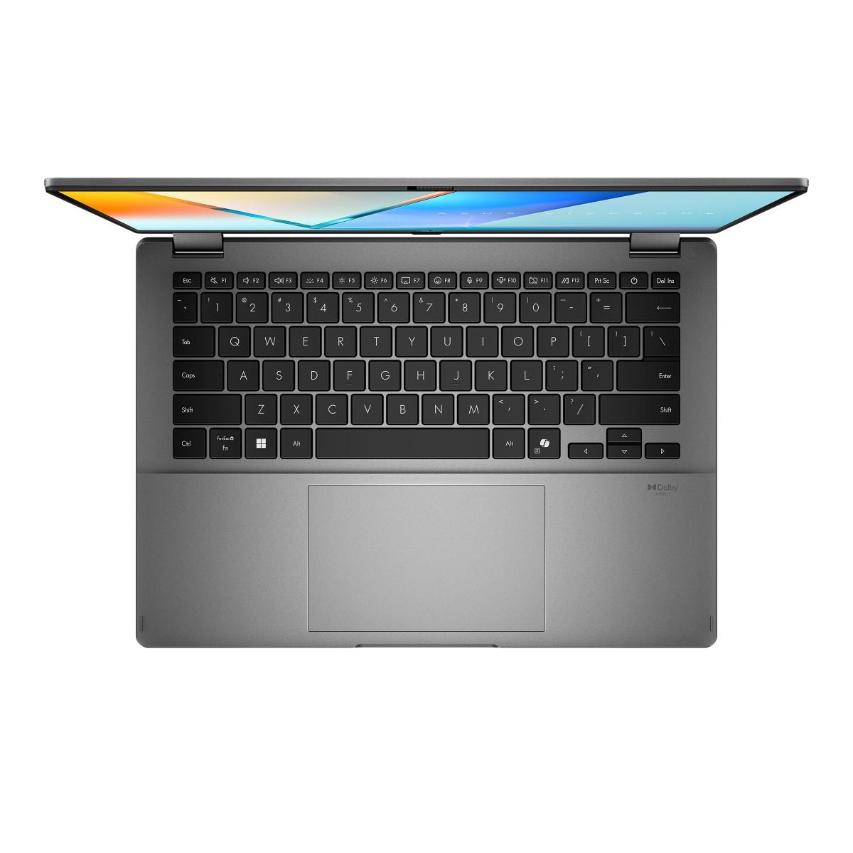 ASUS Vivobook 14 Flip (TP3407) – Intel® Core™ Ultra 7, 16GB RAM, 512GB SSD, 14” OLED Touchscreen with Stylus Support -Laptop