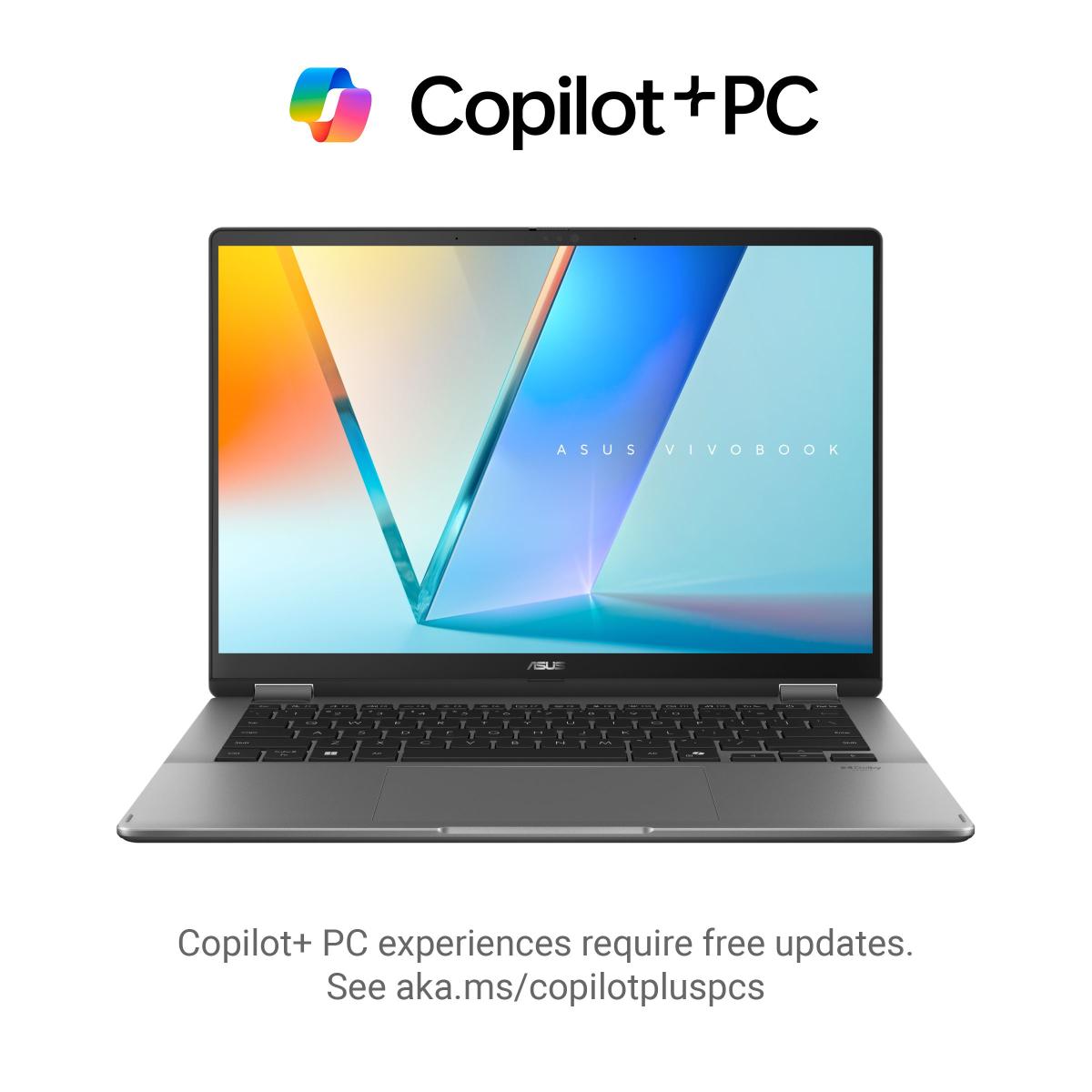 ASUS Vivobook 14 Flip (TP3407) – Intel® Core™ Ultra 7, 16GB RAM, 512GB SSD, 14” OLED Touchscreen with Stylus Support -Laptop