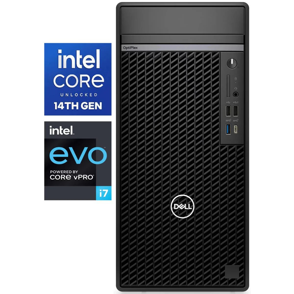 Dell OptiPlex Plus 7020 – Intel Core i7-14700, 8 GB DDR5, 512 GB NVMe SSD, UHD Graphics, Keyboard & Mouse