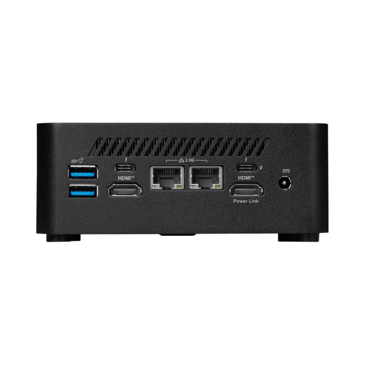 MSI Cubi 1M Mini PC NUC Intel Core 5 120U – Customizable RAM & Storage – Dual Thunderbolt™ 4, Dual 2.5G LAN, dTPM – 3-Year Warranty