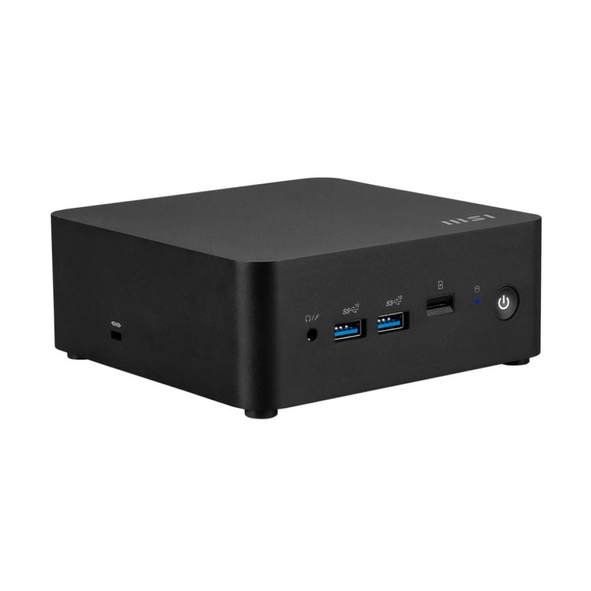MSI Cubi 1M Mini PC NUC Intel Core 5 120U – Customizable RAM & Storage – Dual Thunderbolt™ 4, Dual 2.5G LAN, dTPM – 3-Year Warranty