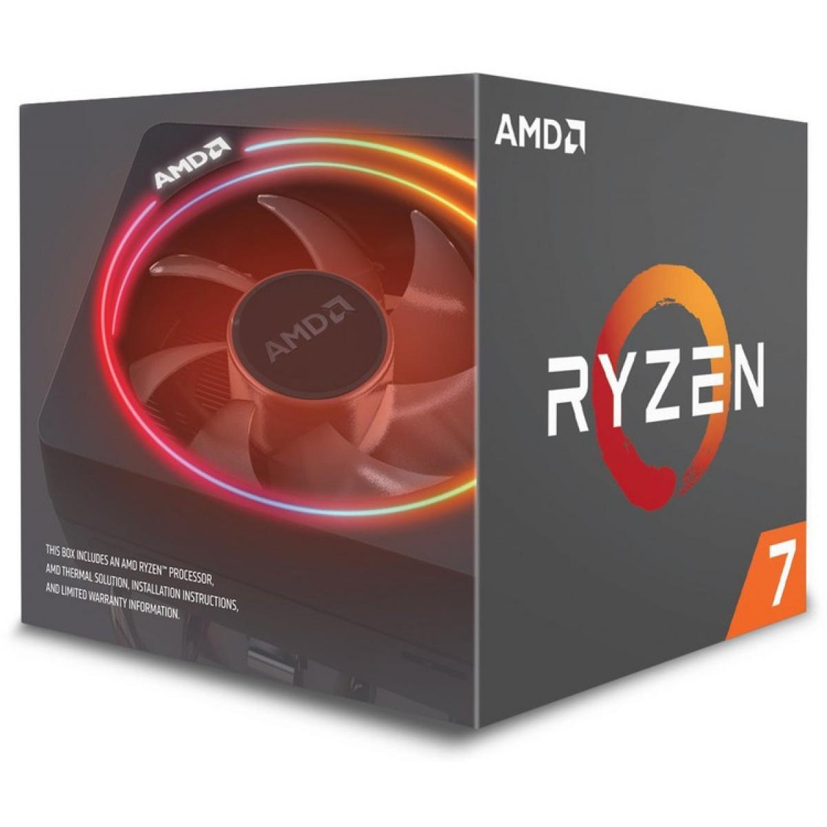 AMD RYZEN 7 3700X 8-Core 3.6 GHz (4.3 GHz Max Boost) | 100000071BOX