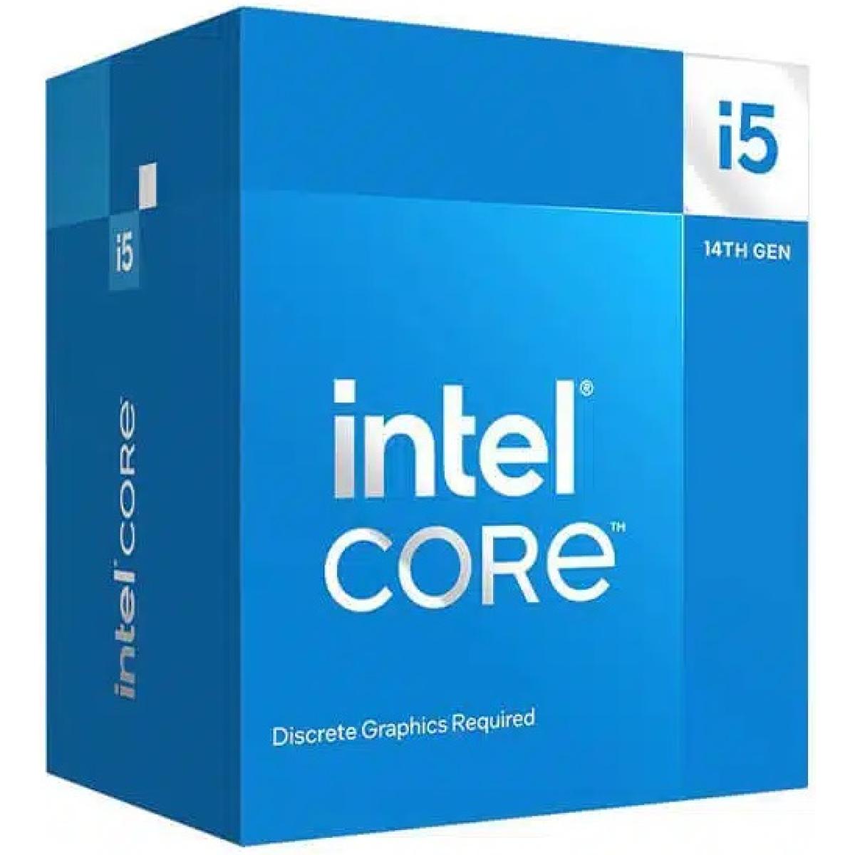 Intel Core i5-14400F – 14th Gen CPU Processor, 10 Cores (6P+4E), 16 Threads, Up to 4.7GHz, LGA1700