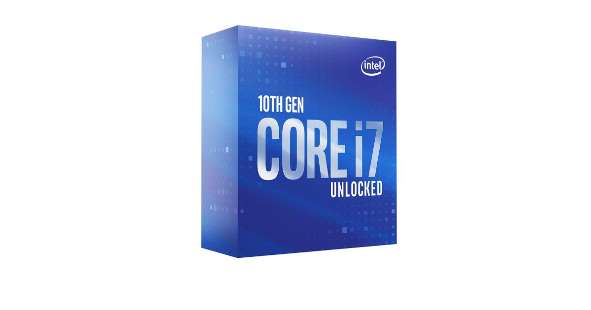 【送料込】intel Core i7 10700K BOX Comet Lake