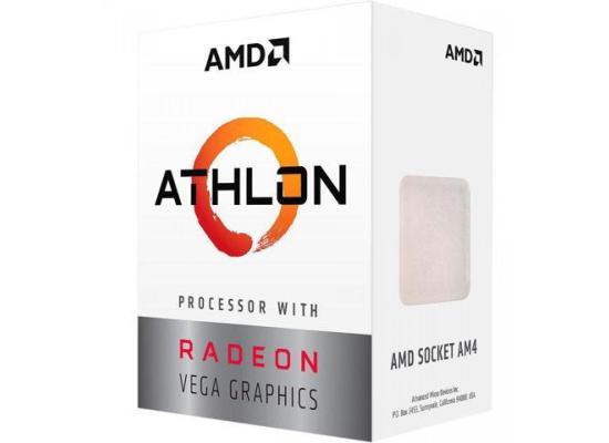 AMD Athlon 200GE 2-Core, 4-Thread, 3.2 GHz Base, AM4