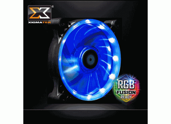 Xigmatek SC120 RGB LED Fan 120mm (3 Pin) Case Fan