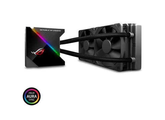 ASUS ROG Ryujin 240 all-in-one liquid CPU cooler with LiveDash color OLED
