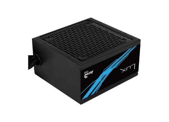 AeroCool LUX 550W 80 Plus Bronze Power Supply – Silent 12cm Fan, Up to 88% Efficiency