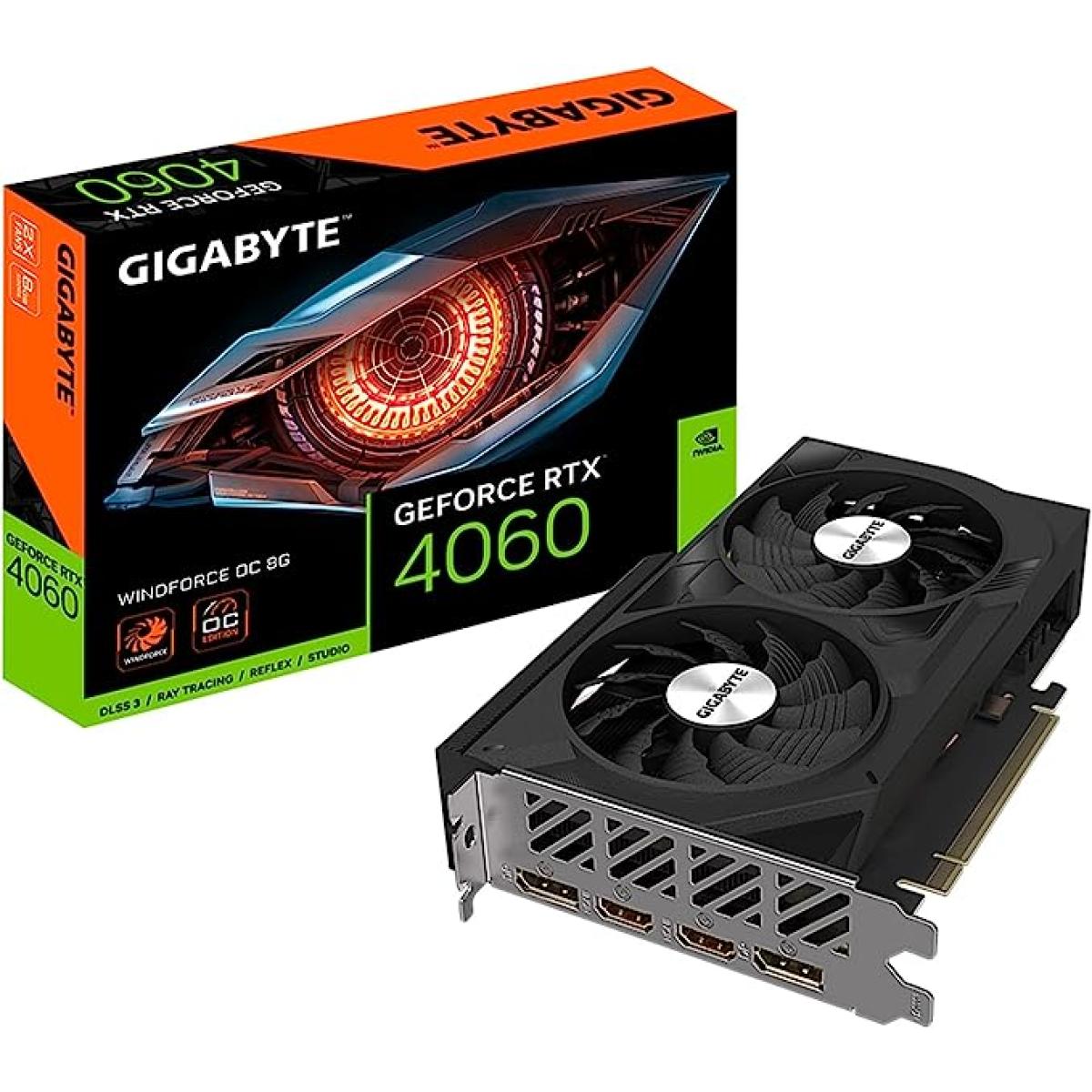 Gigabyte GeForce RTX™ 4060 WINDFORCE OC 8G