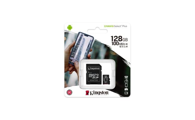 Kingston Canvas Select Plus microSD Card SDCS2/128GB