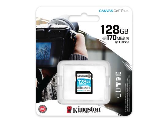 Kingston Canvas Go! Plus SD Memory Card 128GB
