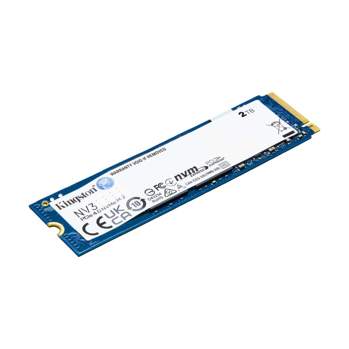 Kingston NV3 2TB PCIe 4.0 NVMe SSD – M.2 2280