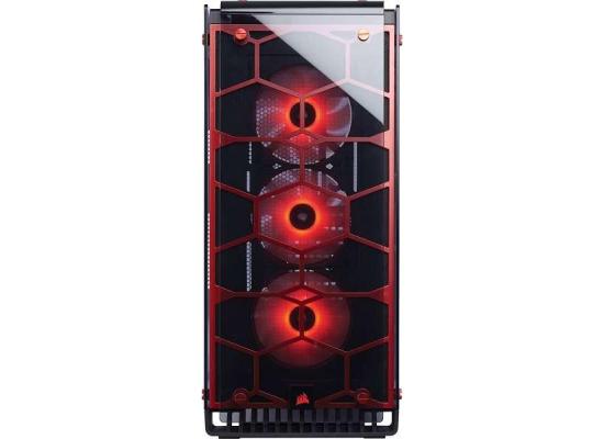Corsair Crystal 570X RGB Red Steel / Tempered Glass