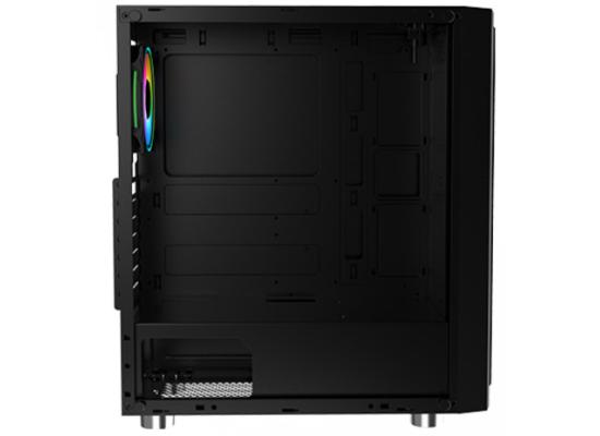 Xigmatek Helios Tempered Glass Frontpanel Rainbow Light Strip