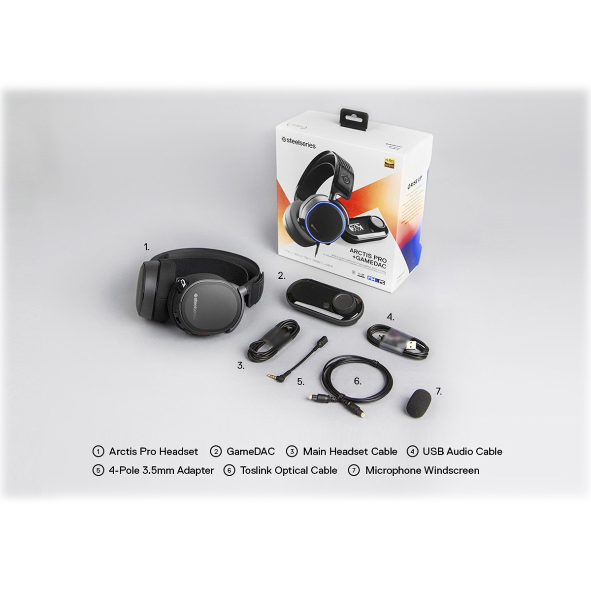 Steelseries Arctis pro + Game Dac