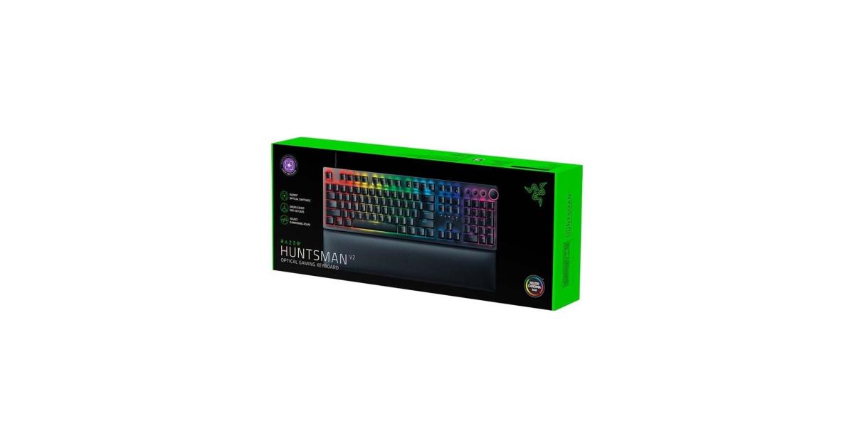 Razer Huntsman V2 Keyboard (Red Switch) - Us | Compu Jordan
