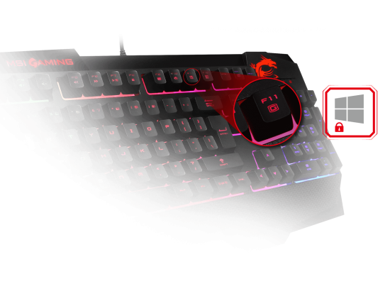 MSI VIGOR GK40   - Gaming Keyboard