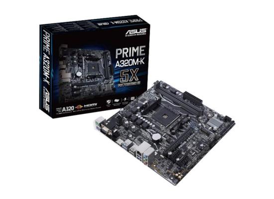 Asus PRIME A320M-K AMD A320 DDR4 Motherboard