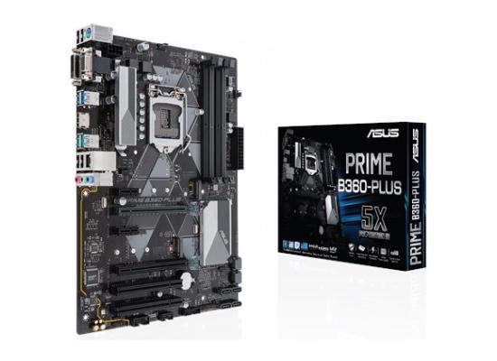 Asus PRIME B360-PLUS Intel B360 ATX Motherboard