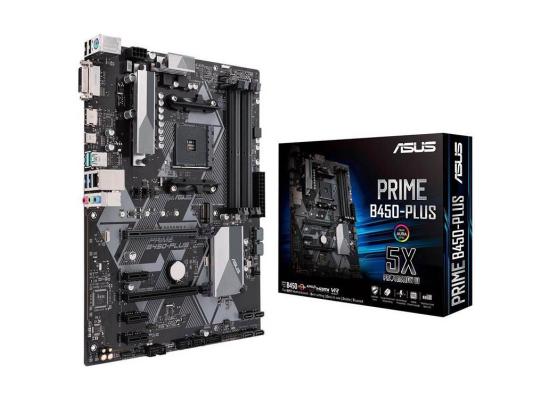 Asus PRIME B450-PLUS AMD B450 ATX Motherboard