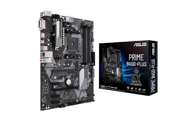 Asus PRIME B450-PLUS AMD B450 ATX Motherboard