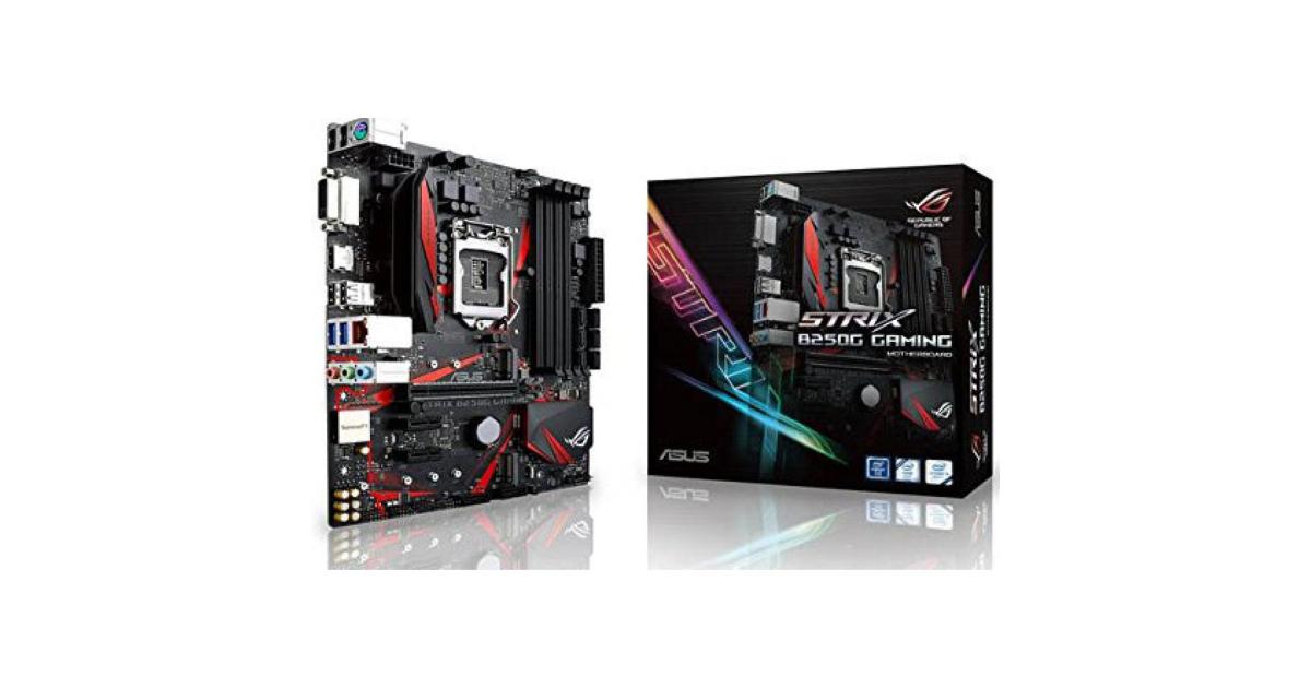 未使用品近い ASUS ROG STRIX B250G GAMING i7セット ROG STRIX B250G GAMING | マザーボード | ROG Japan