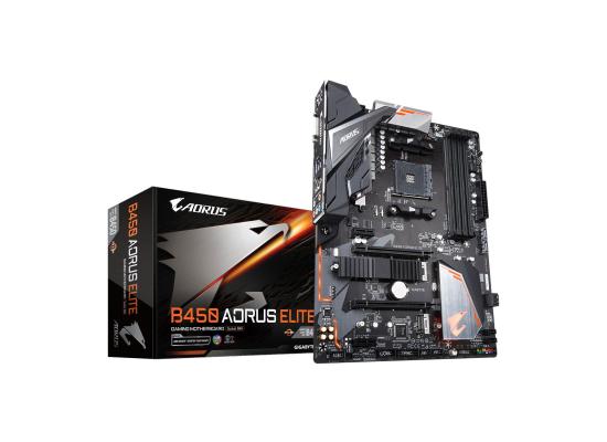 Gigabyte AMD B450 AORUS Elite Ryzen ATX Motherboard