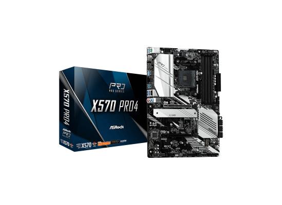 ASRock MBD X570 PRO4 AMD AM4 Socket ATX - Motherboard