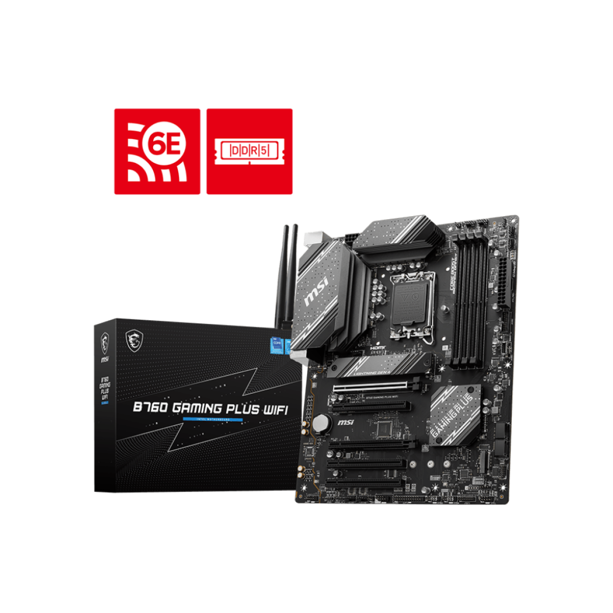 MSI B760 GAMING PLUS WIFI ATX Motherboard