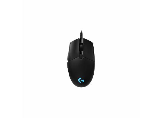 Logitech G PRO HERO 25K LIGHTSYNC Wired Gaming Mouse- Black