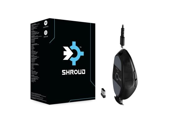 Logitech G303 Shroud Edition Wireless Gaming Mouse, Hero Sensor Graphite