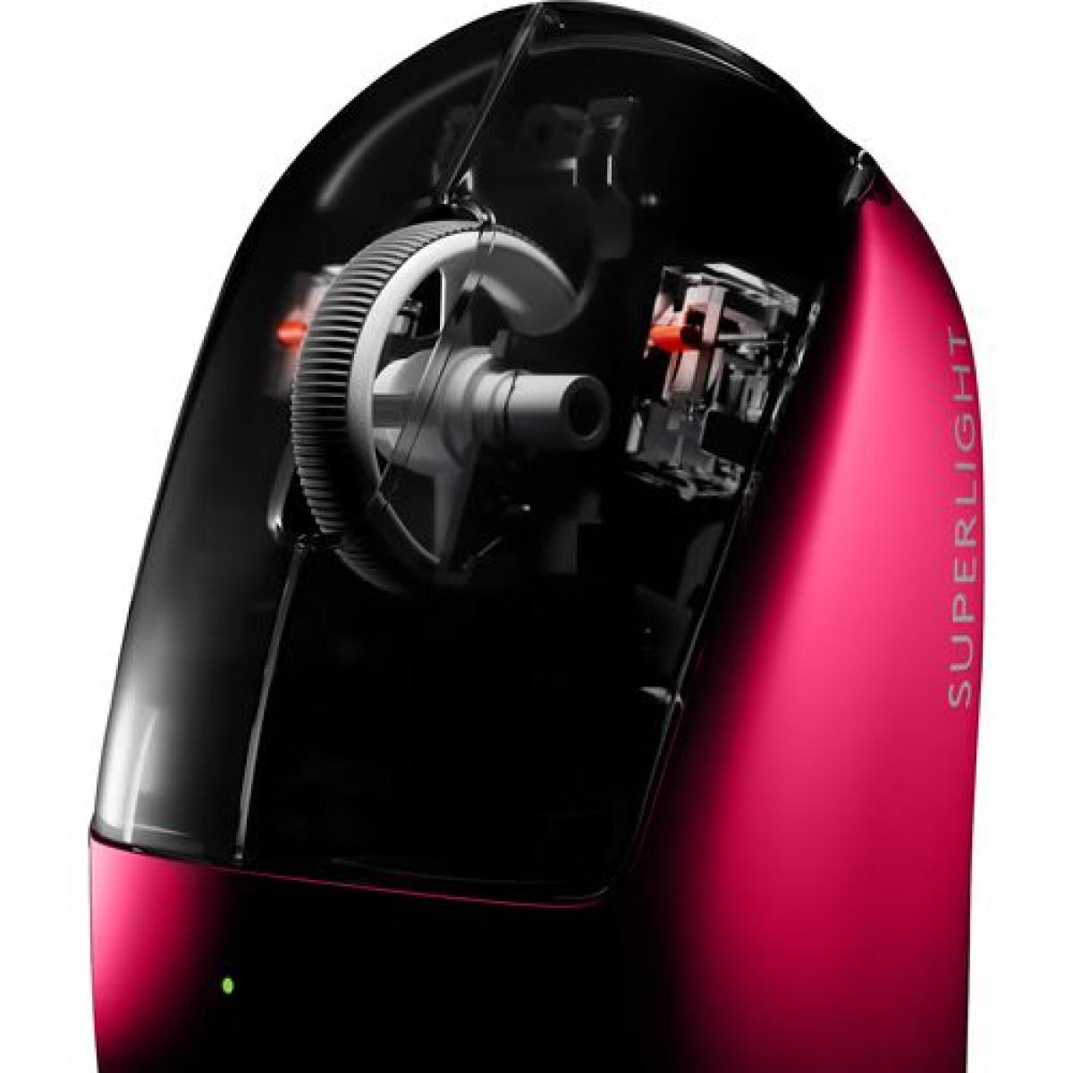 Logitech G PRO X SUPERLIGHT 2 LIGHTSPEED Wireless Gaming Mouse, Lightweight, LIGHTFORCE Hybrid - Magenta