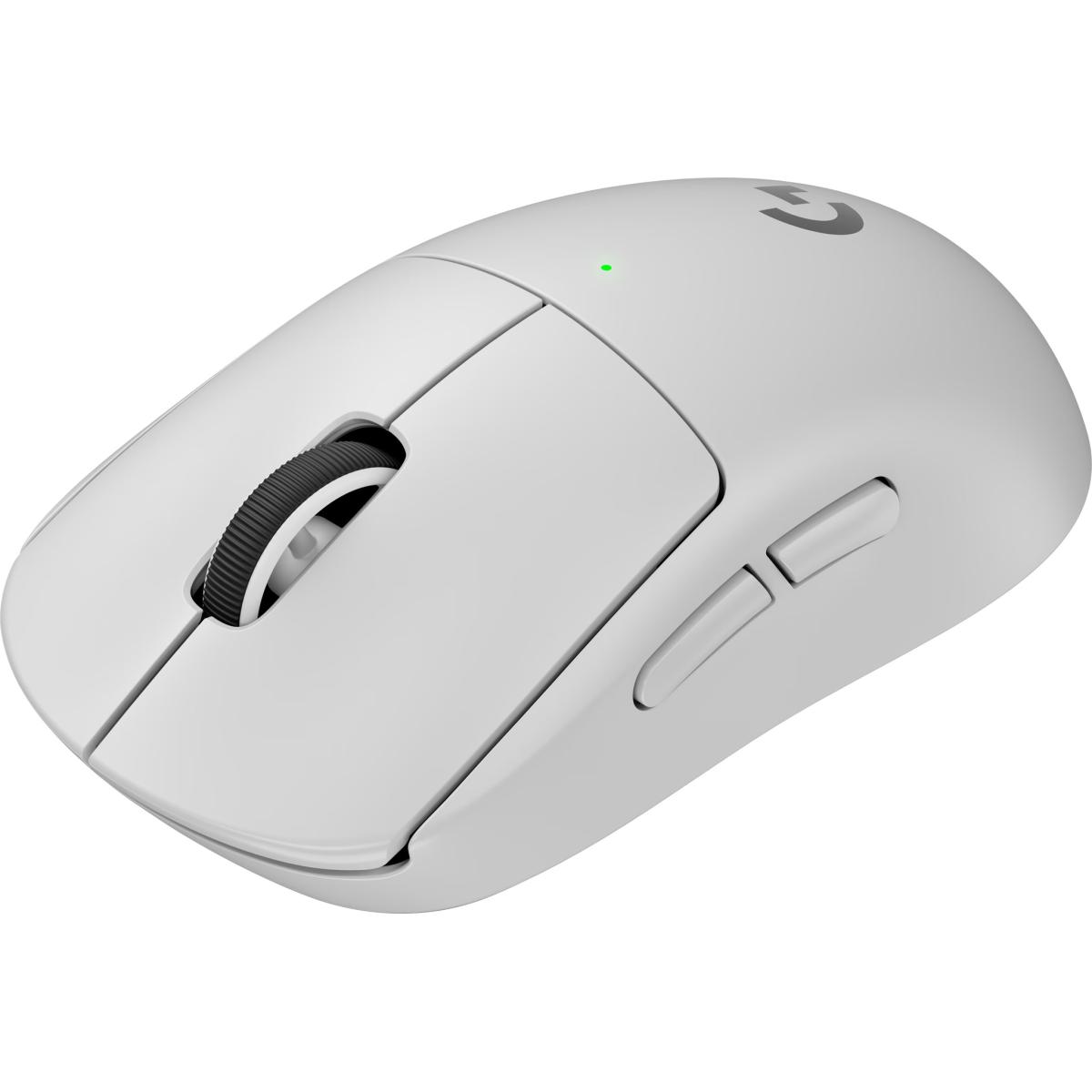 Logitech G PRO X SUPERLIGHT 2 LIGHTSPEED Wireless Gaming Mouse, Lightweight, LIGHTFORCE Hybrid- White