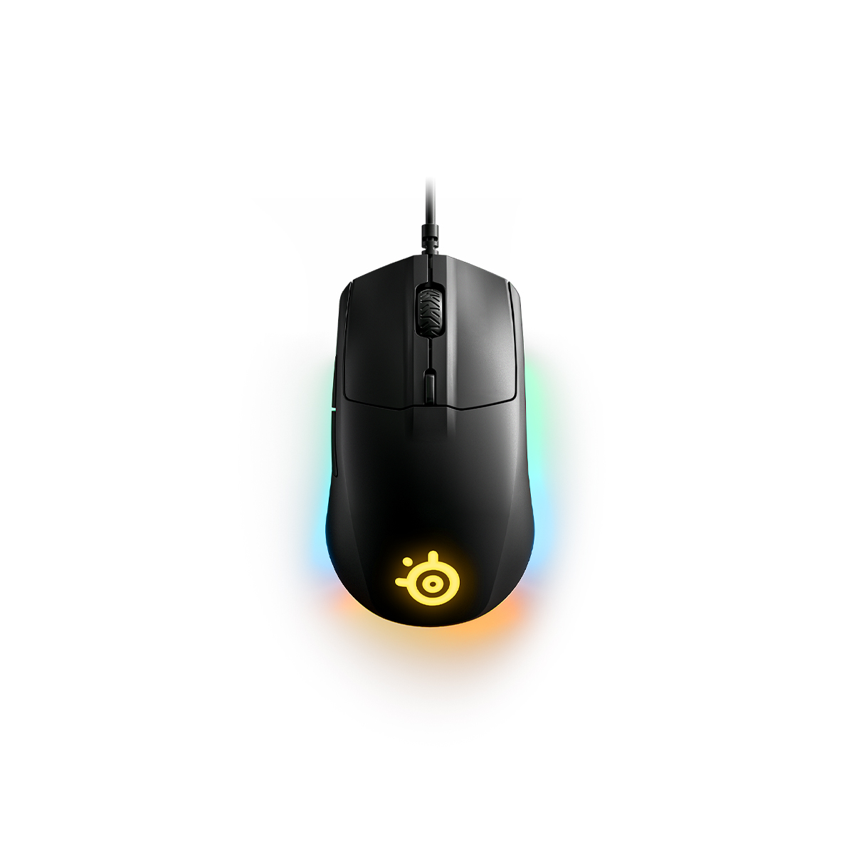 SteelSeries Rival 3 Gaming Mouse - 8,500 CPI TrueMove Core Optical Sensor -  6 Programmable Buttons - Split Trigger Buttons - Brilliant Prism RGB