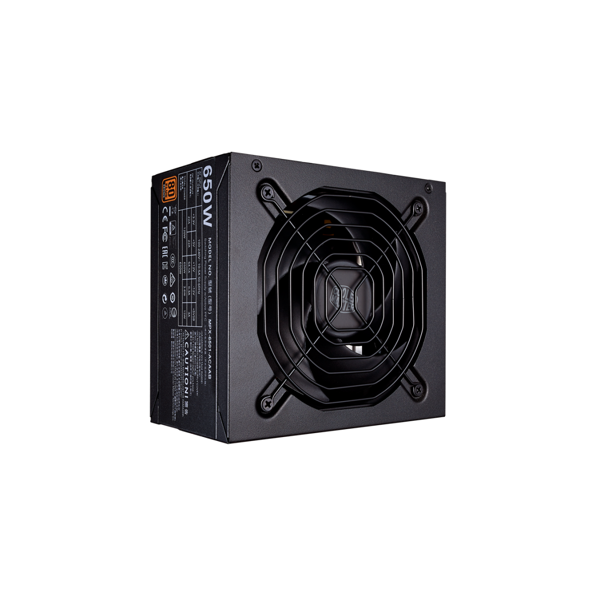 Cooler Master MWE Bronze 650 80 Plus Bronze Certified ATX PSU