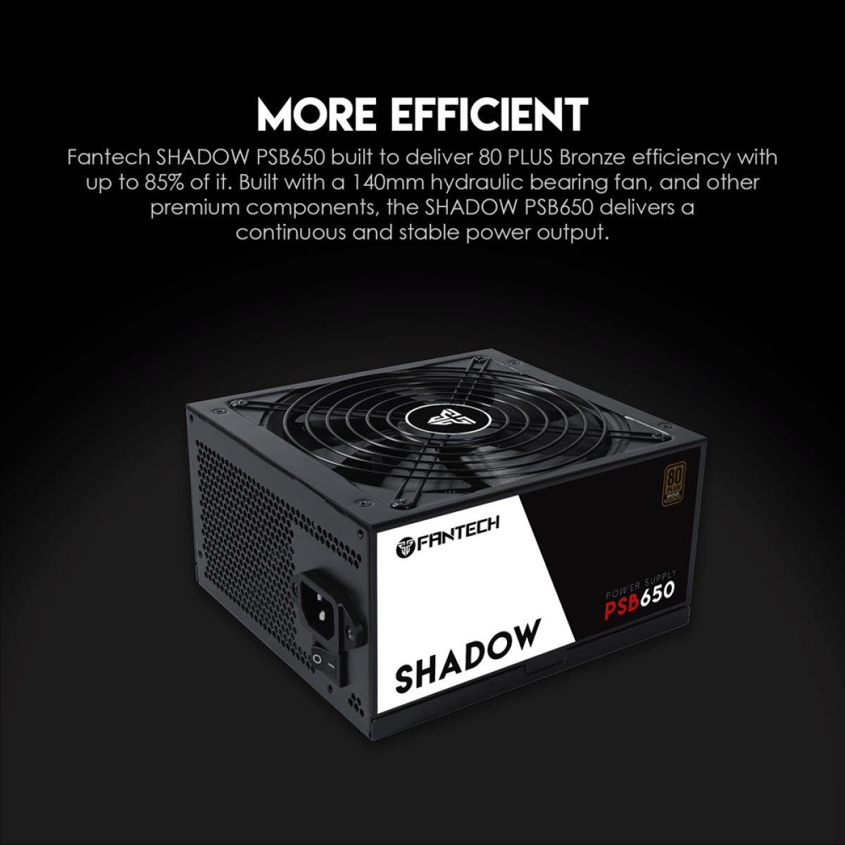 Fantec PSB650 Shadow Power Supply